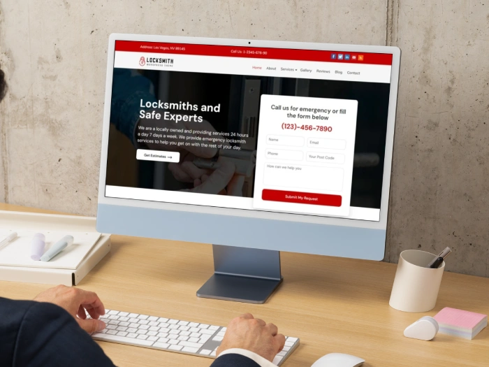 Locksmith Pro Kajabi Website Theme