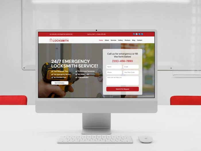 Locksmith Kajabi Website Theme