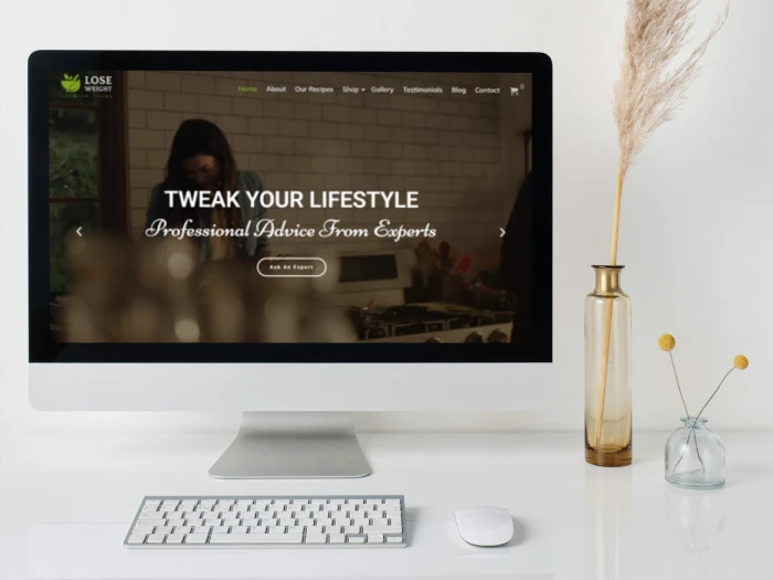 Lose Weight Kajabi Website Theme