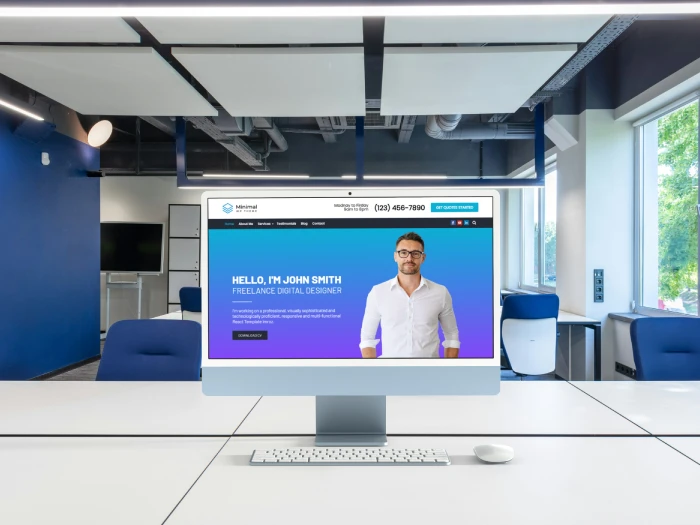 Minimal Kajabi Website Theme