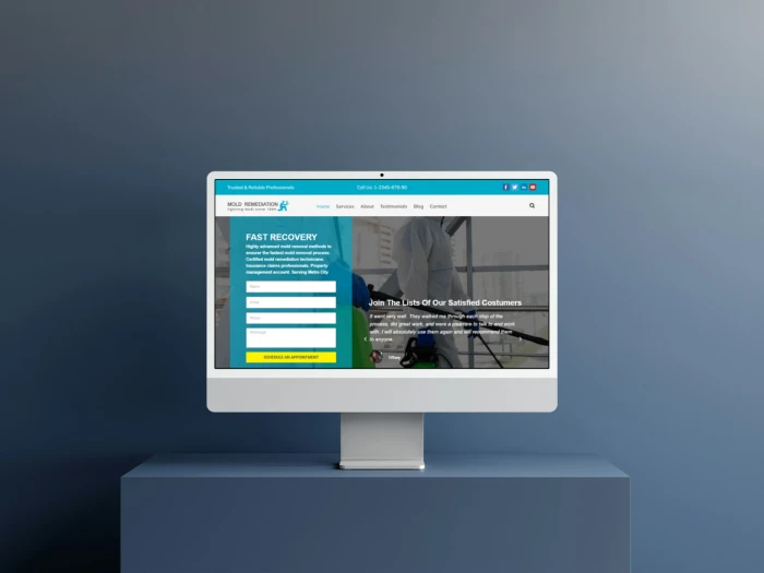Mold Remediation Kajabi Website Theme