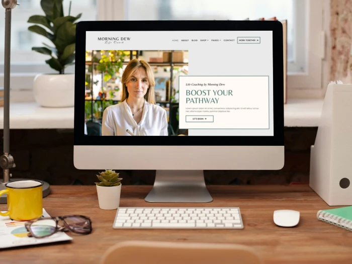 Morning Dew Kajabi Website Theme