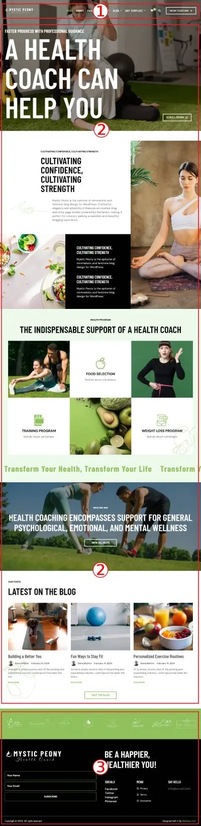 Mystic Peony Premium WordPress Theme Documentation