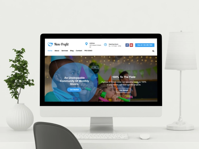 Nonprofit Pro Kajabi Website Theme