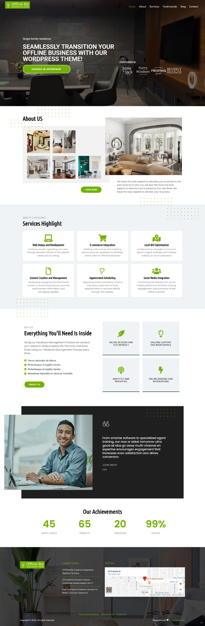 OfflineBiz Kajabi Template Home Page