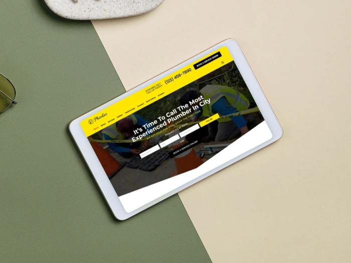 Plumber Pro Nivora Kajabi Website Theme