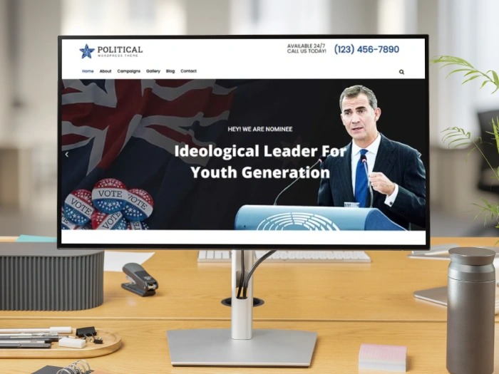 Political Pro Kajabi Website Theme