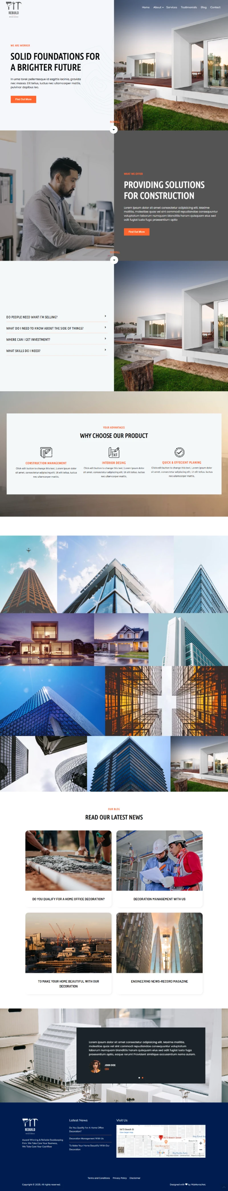 Rebuild Kajabi Template Home Page