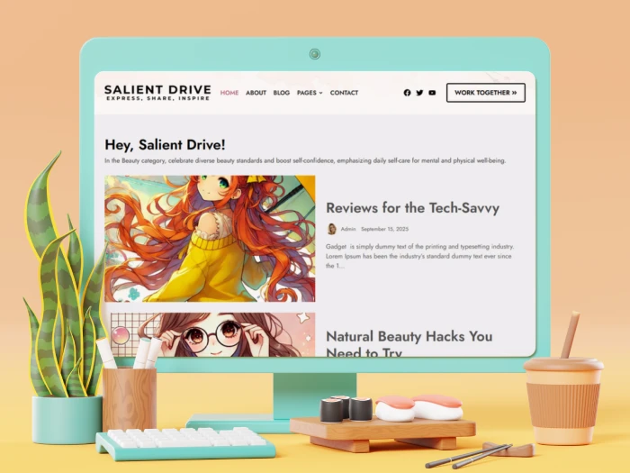 Salient Drive Kajabi Website Theme