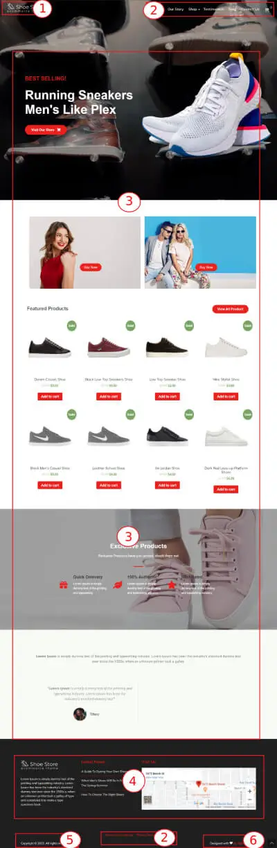 Shoe Store Premium WordPress Theme Documentation