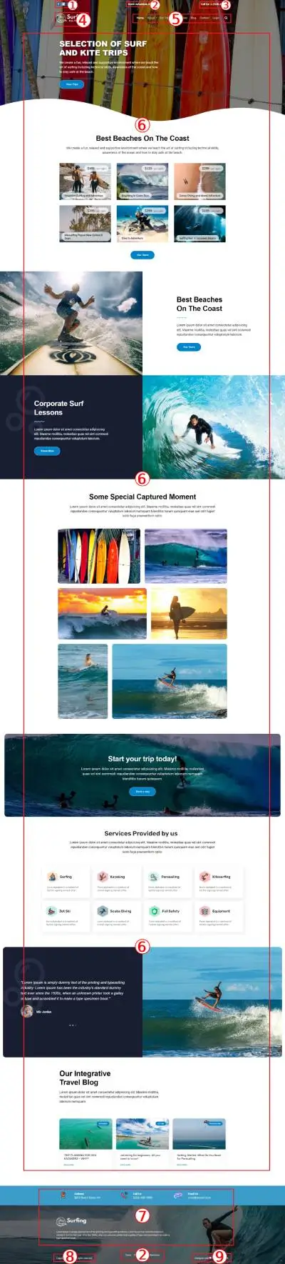 Surfing Premium WordPress Theme Documentation