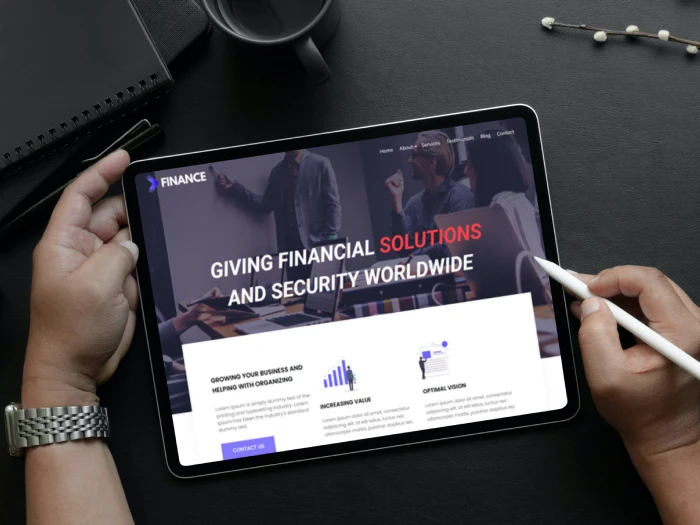 Total Finance Kajabi Website Theme