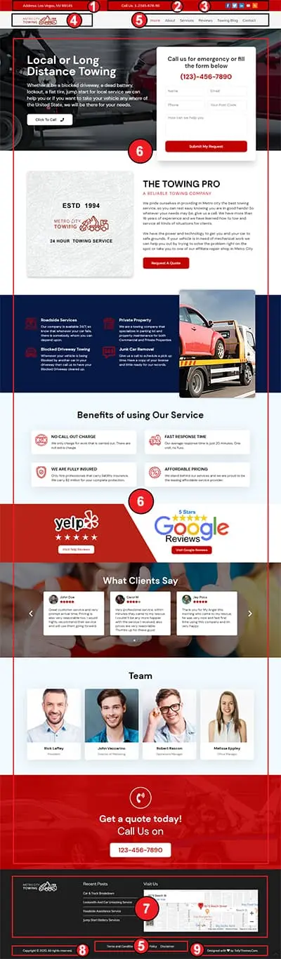 Towing Pro Premium WordPress Theme Documentation