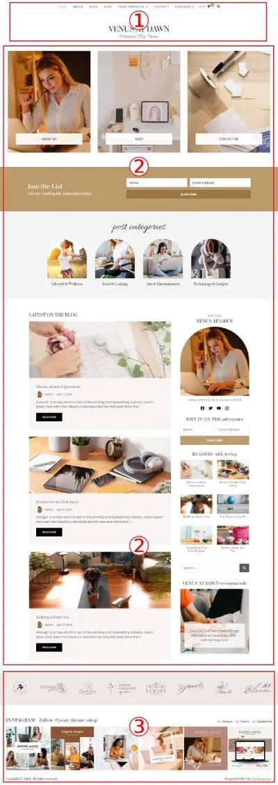Venus Premium WordPress Theme Documentation