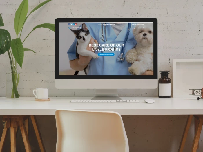 Veterinary Clinic Kajabi Website Theme