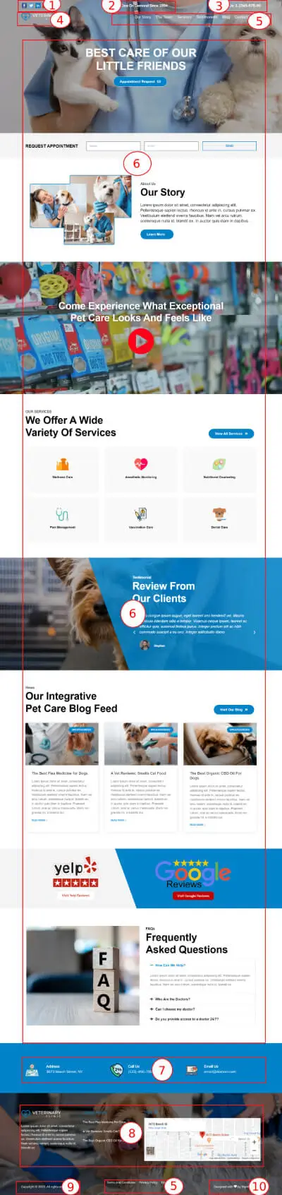 Veterinary Clinic Premium WordPress Theme Documentation