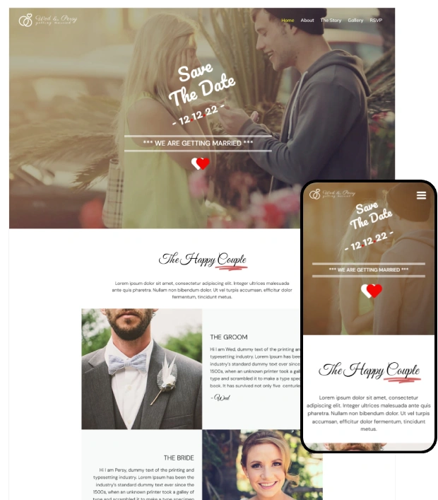 Wedding WordPress Theme – Wedding Plus Pro